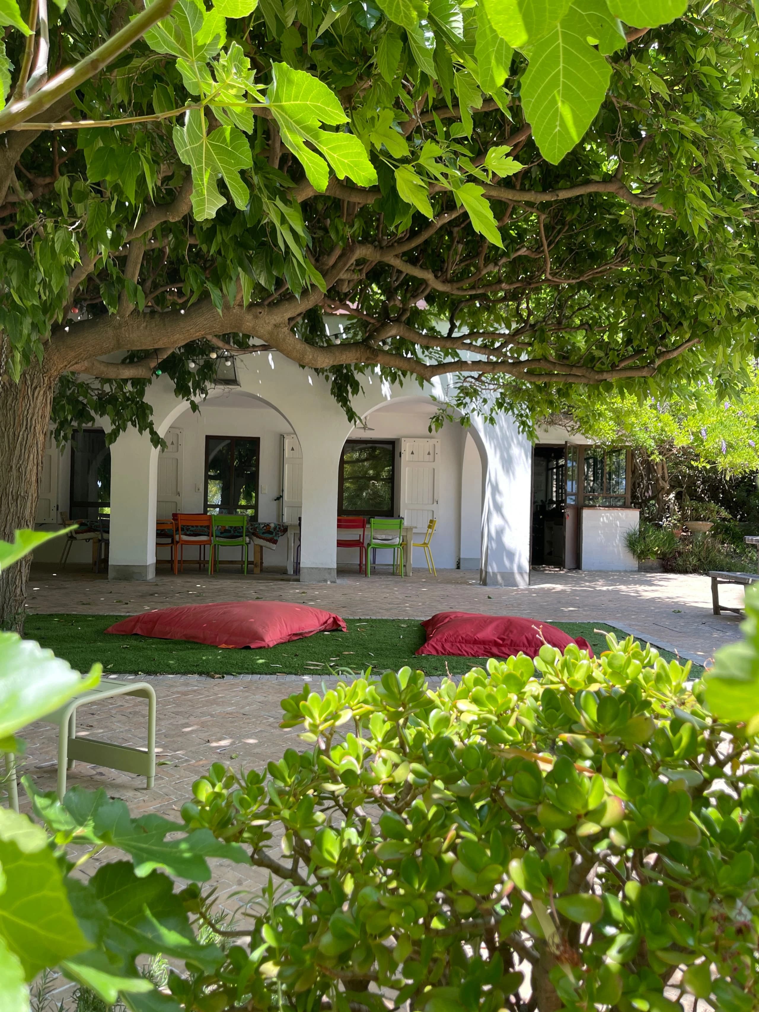 Un coin de la villa