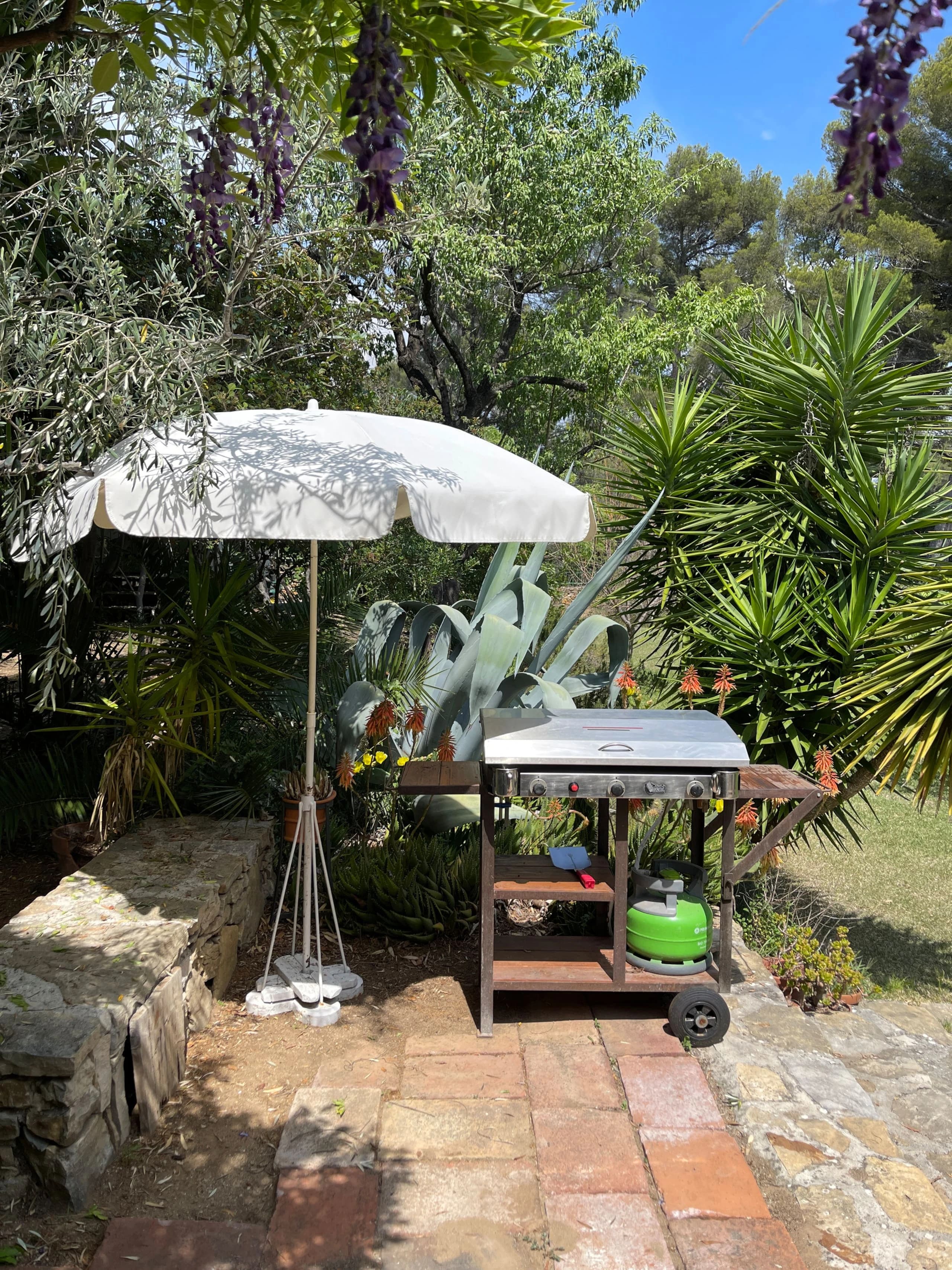 Un coin de la villa