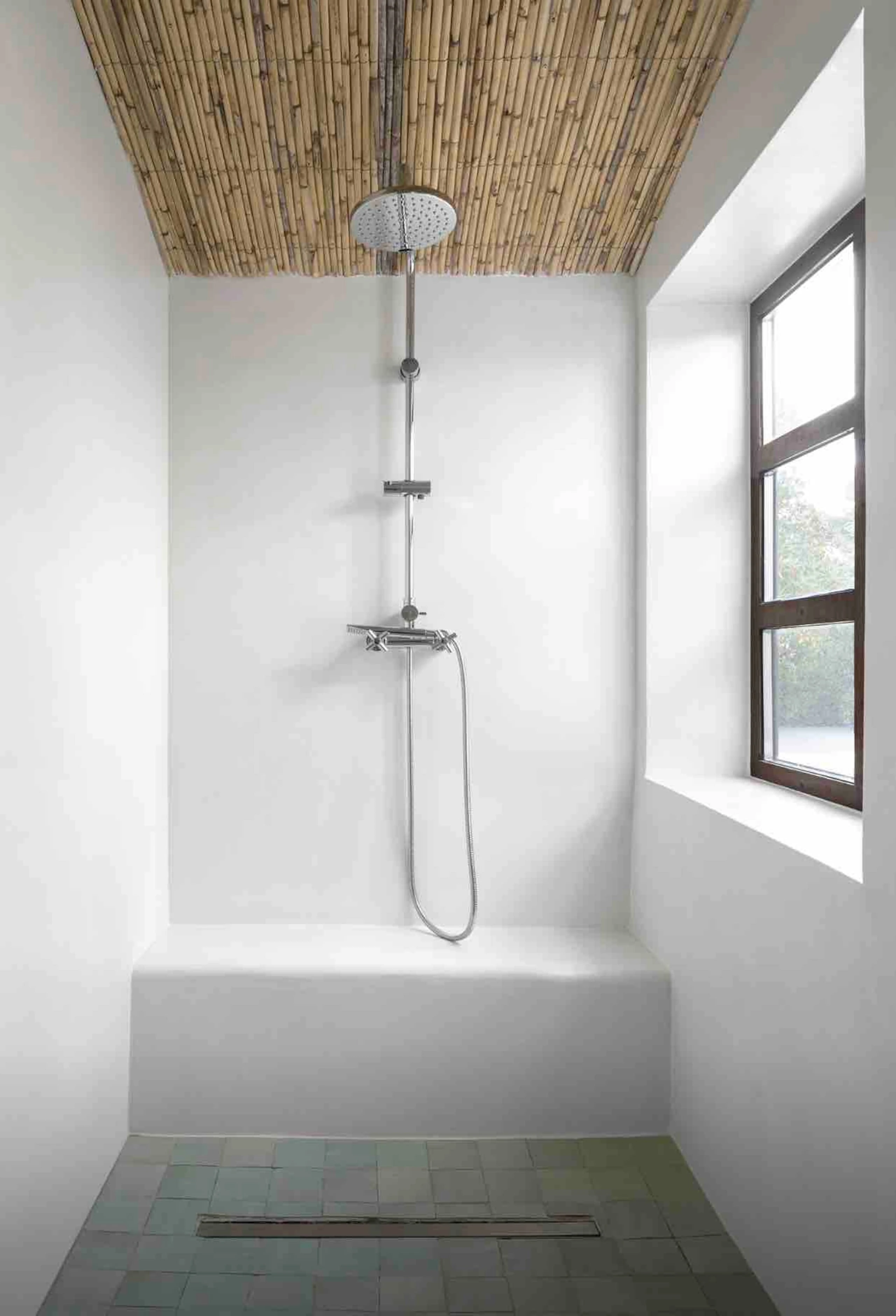 La douche de la chambre d'enfants