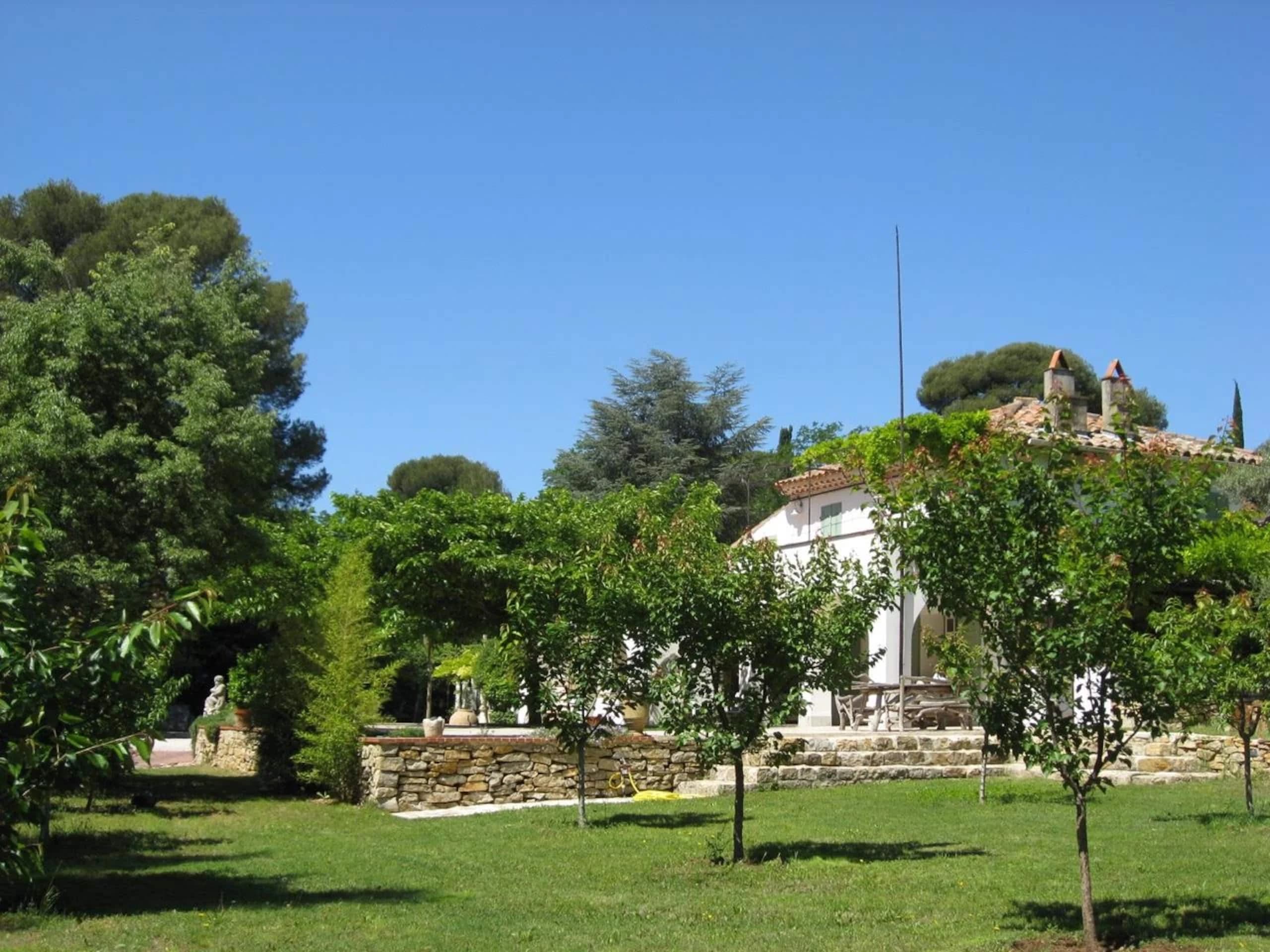 Le jardin, partie ouest