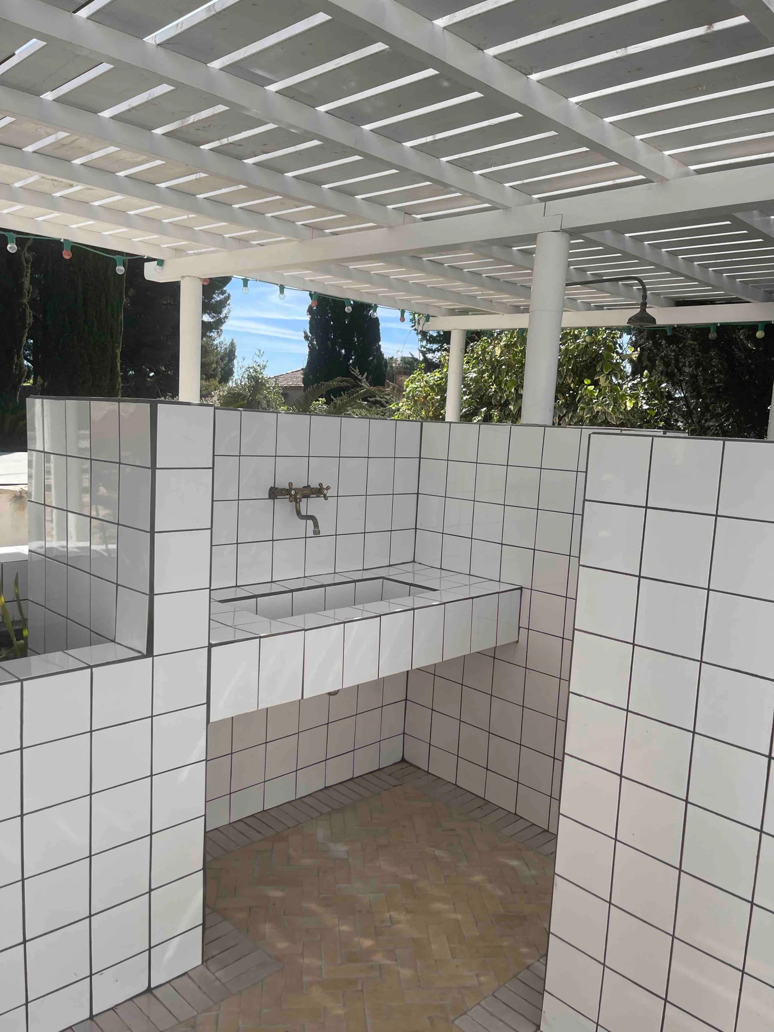 La salle de bain extérieure